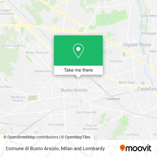 Comune di Busto Arsizio map
