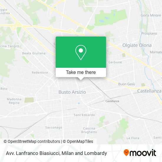 Avv. Lanfranco Biasiucci map