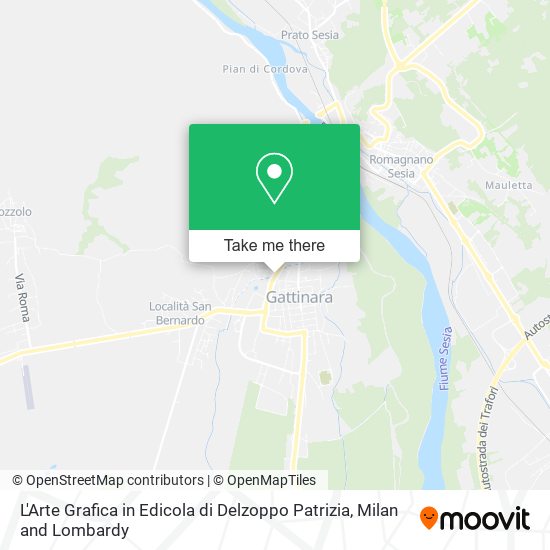 L'Arte Grafica in Edicola di Delzoppo Patrizia map