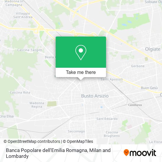Banca Popolare dell'Emilia Romagna map