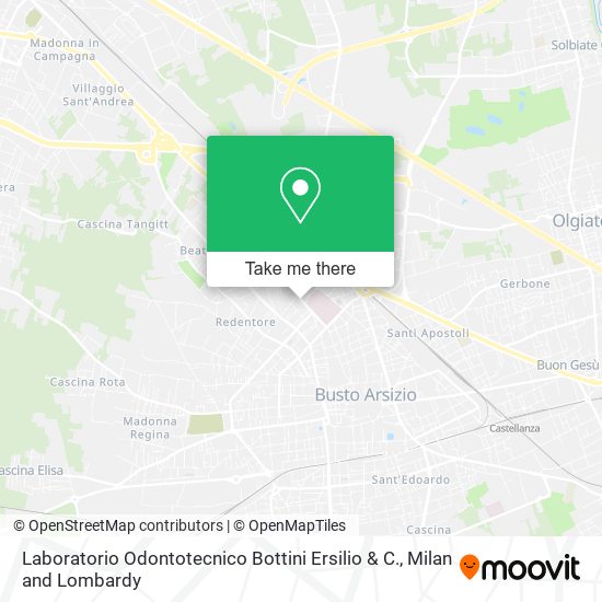 Laboratorio Odontotecnico Bottini Ersilio & C. map