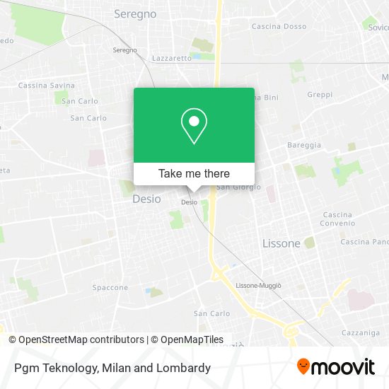 Pgm Teknology map