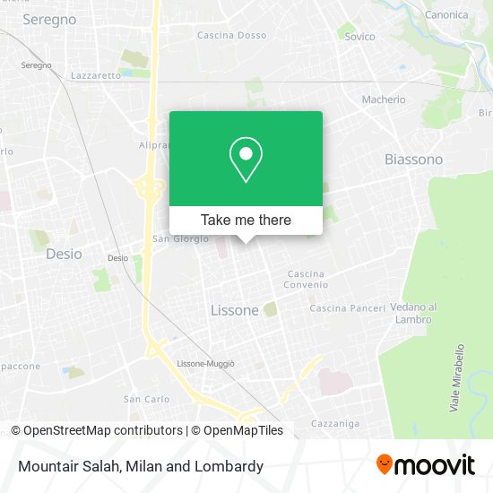Mountair Salah map