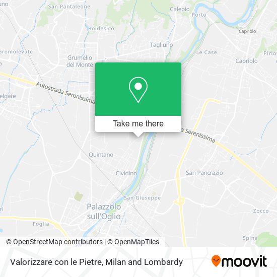 Valorizzare con le Pietre map