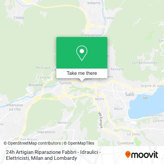 24h Artigian Riparazione Fabbri - Idraulici - Elettricisti map