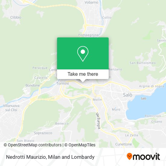 Nedrotti Maurizio map