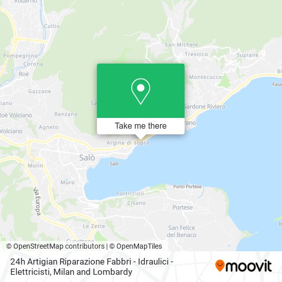 24h Artigian Riparazione Fabbri - Idraulici - Elettricisti map