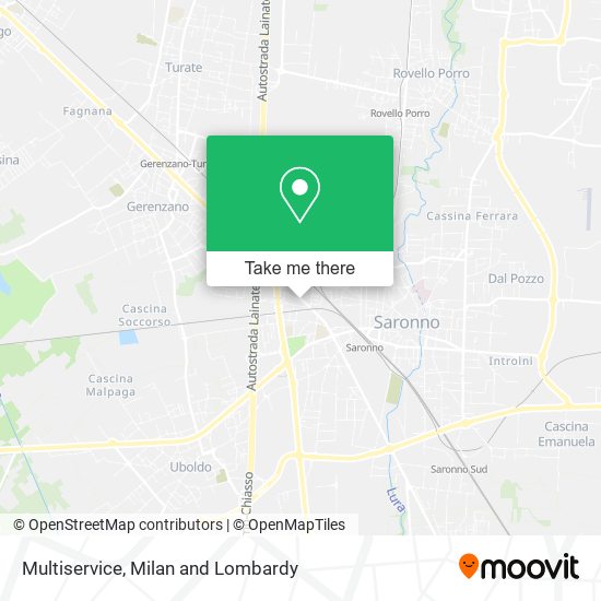 Multiservice map