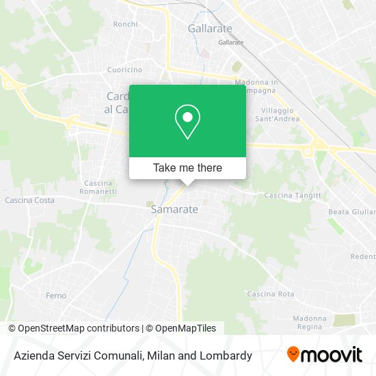 Azienda Servizi Comunali map