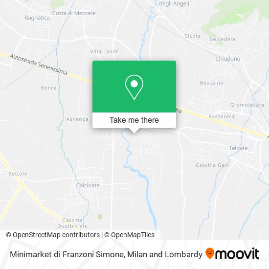 Minimarket di Franzoni Simone map