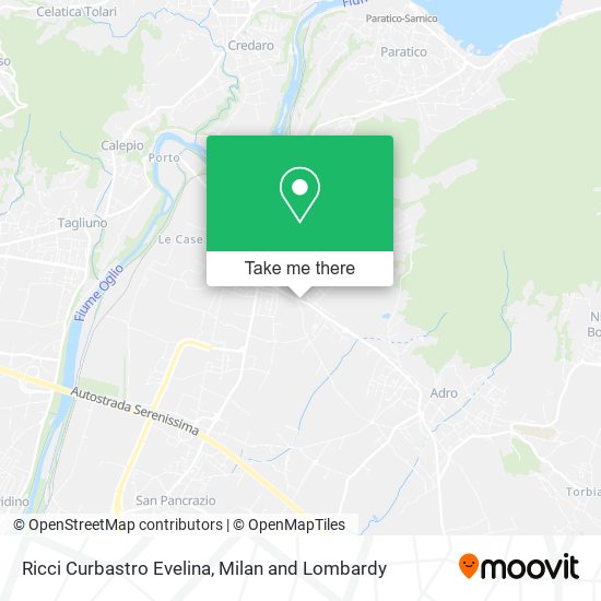 Ricci Curbastro Evelina map