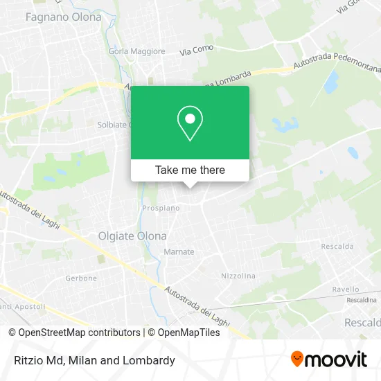 Ritzio Md map