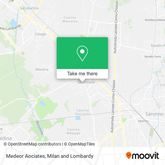 Medeor Aociates map