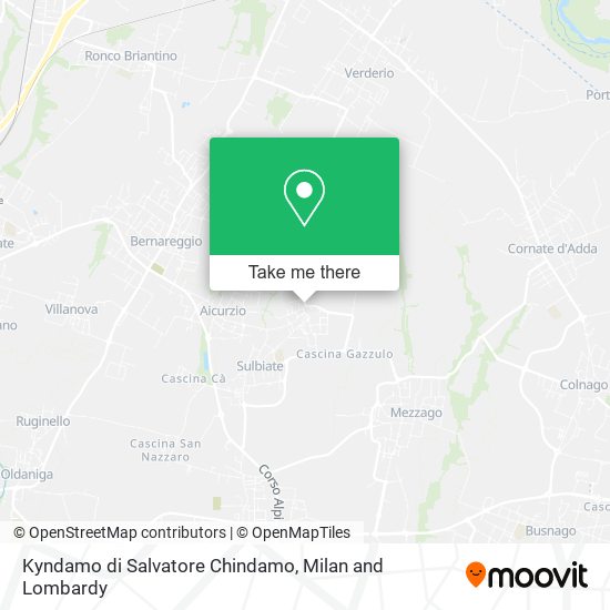 Kyndamo di Salvatore Chindamo map