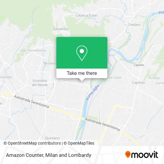 Amazon Counter map