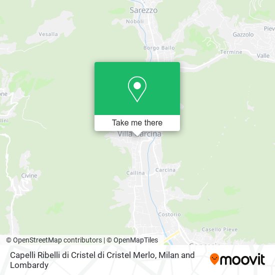 Capelli Ribelli di Cristel di Cristel Merlo map