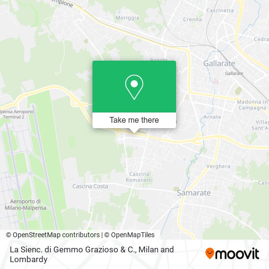 La Sienc. di Gemmo Grazioso & C. map