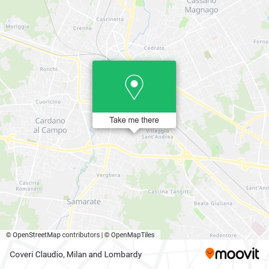 Coveri Claudio map