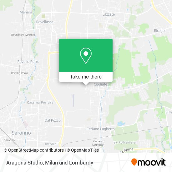 Aragona Studio map
