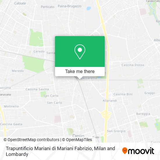 Trapuntificio Mariani di Mariani Fabrizio map