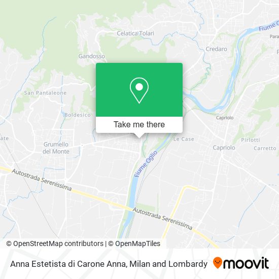 Anna Estetista di Carone Anna map