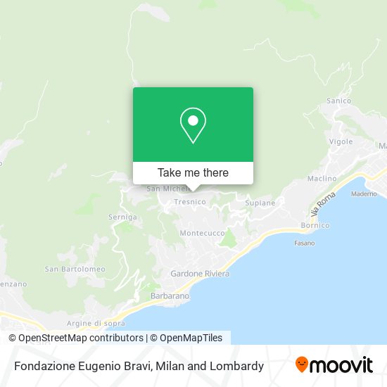 Fondazione Eugenio Bravi map