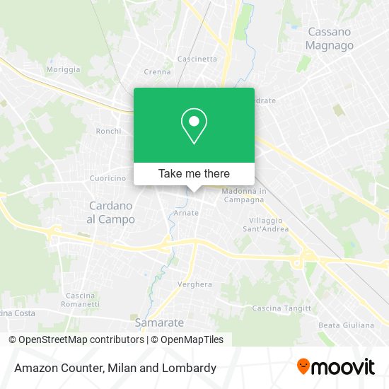 Amazon Counter map