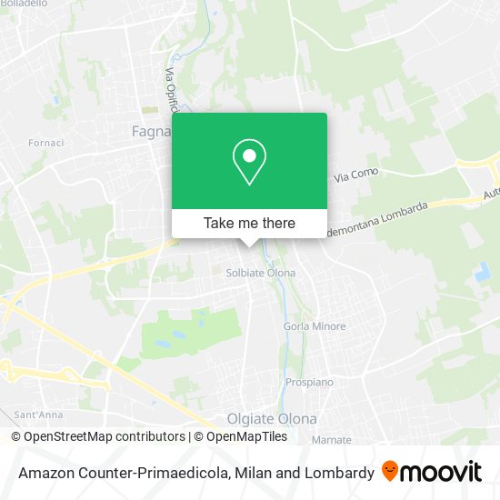 Amazon Counter-Primaedicola map