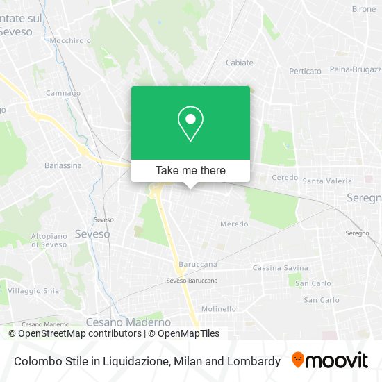 Colombo Stile in Liquidazione map