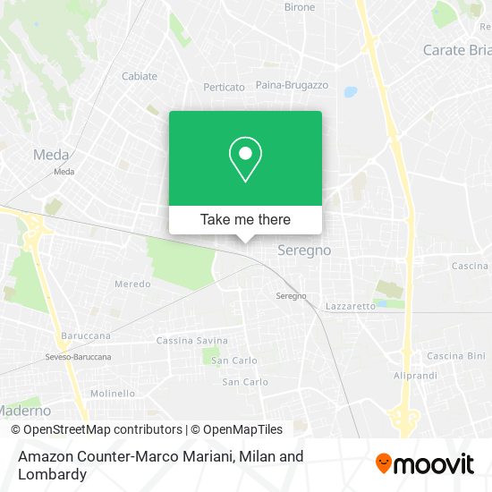 Amazon Counter-Marco Mariani map