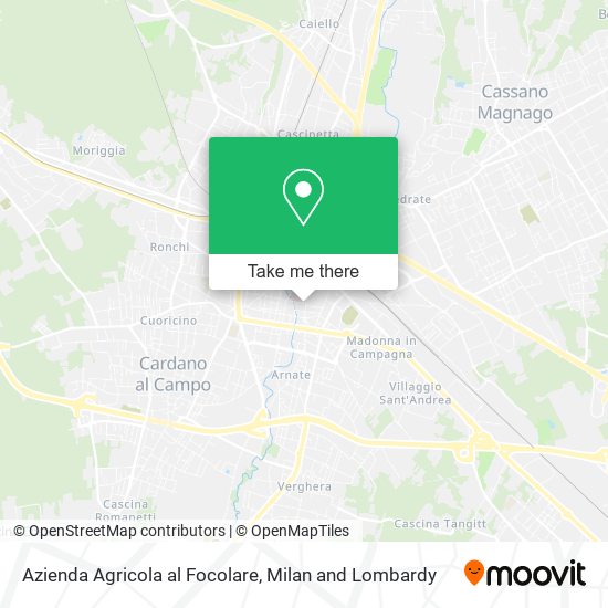Azienda Agricola al Focolare map