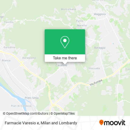 Farmacie Varesio e map