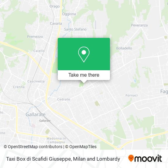 Taxi Box di Scafidi Giuseppe map