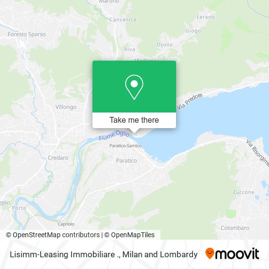 Lisimm-Leasing Immobiliare . map