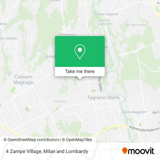 4 Zampe Village map