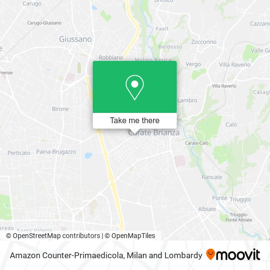 Amazon Counter-Primaedicola map