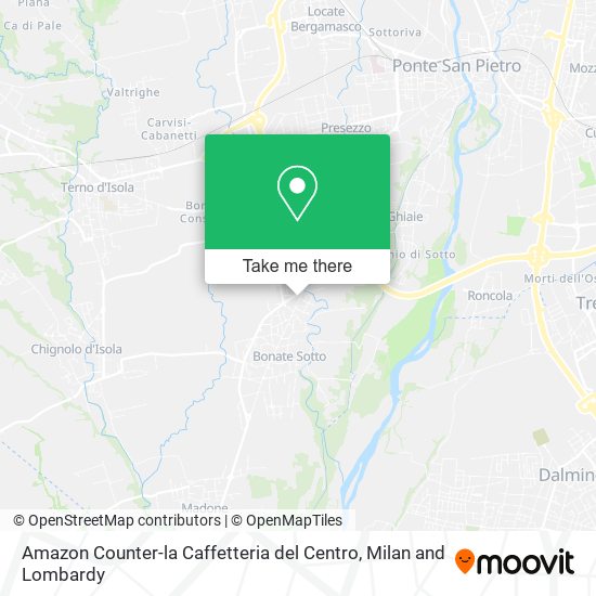 Amazon Counter-la Caffetteria del Centro map