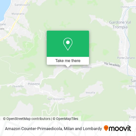 Amazon Counter-Primaedicola map