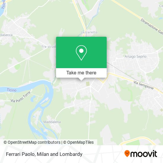 Ferrari Paolo map