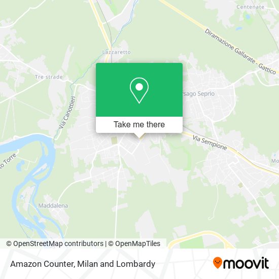 Amazon Counter map