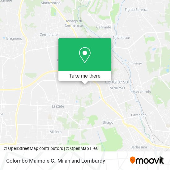 Colombo Maimo e C. map