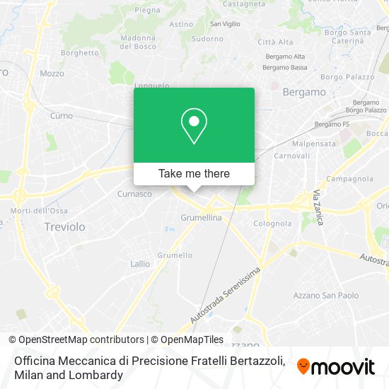 Officina Meccanica di Precisione Fratelli Bertazzoli map