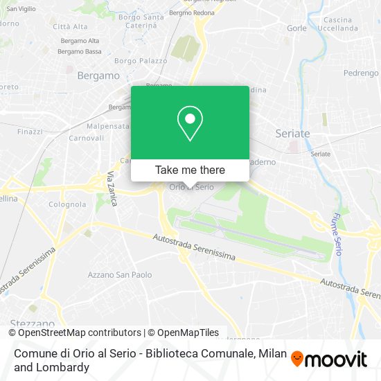 Comune di Orio al Serio - Biblioteca Comunale map