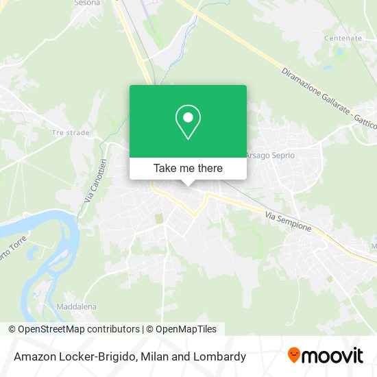 Amazon Locker-Brigido map