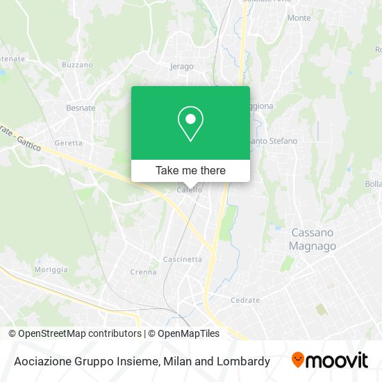 Aociazione Gruppo Insieme map