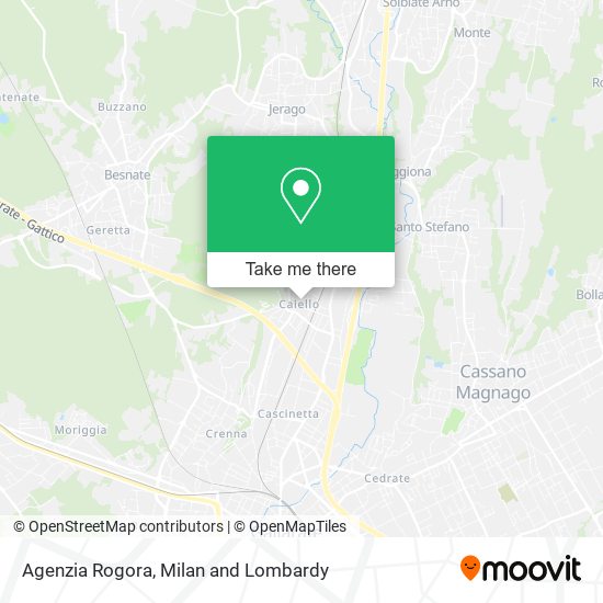 Agenzia Rogora map