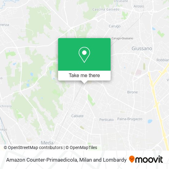 Amazon Counter-Primaedicola map