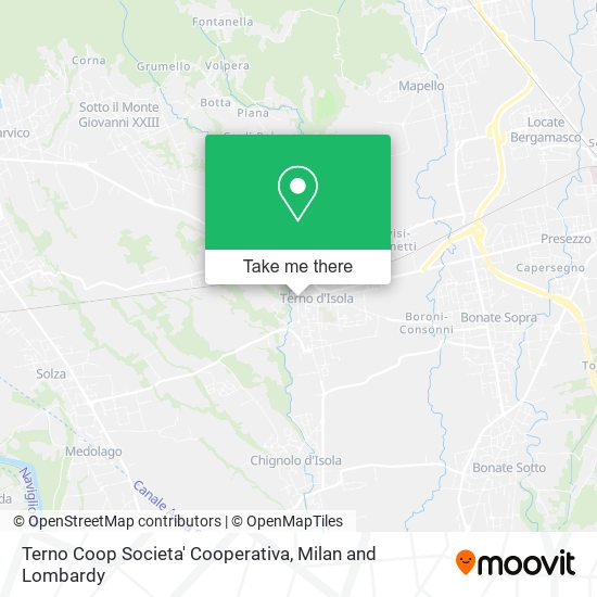 Terno Coop Societa' Cooperativa map