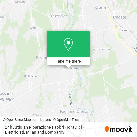 24h Artigian Riparazione Fabbri - Idraulici - Elettricisti map