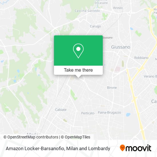 Amazon Locker-Barsanofio map